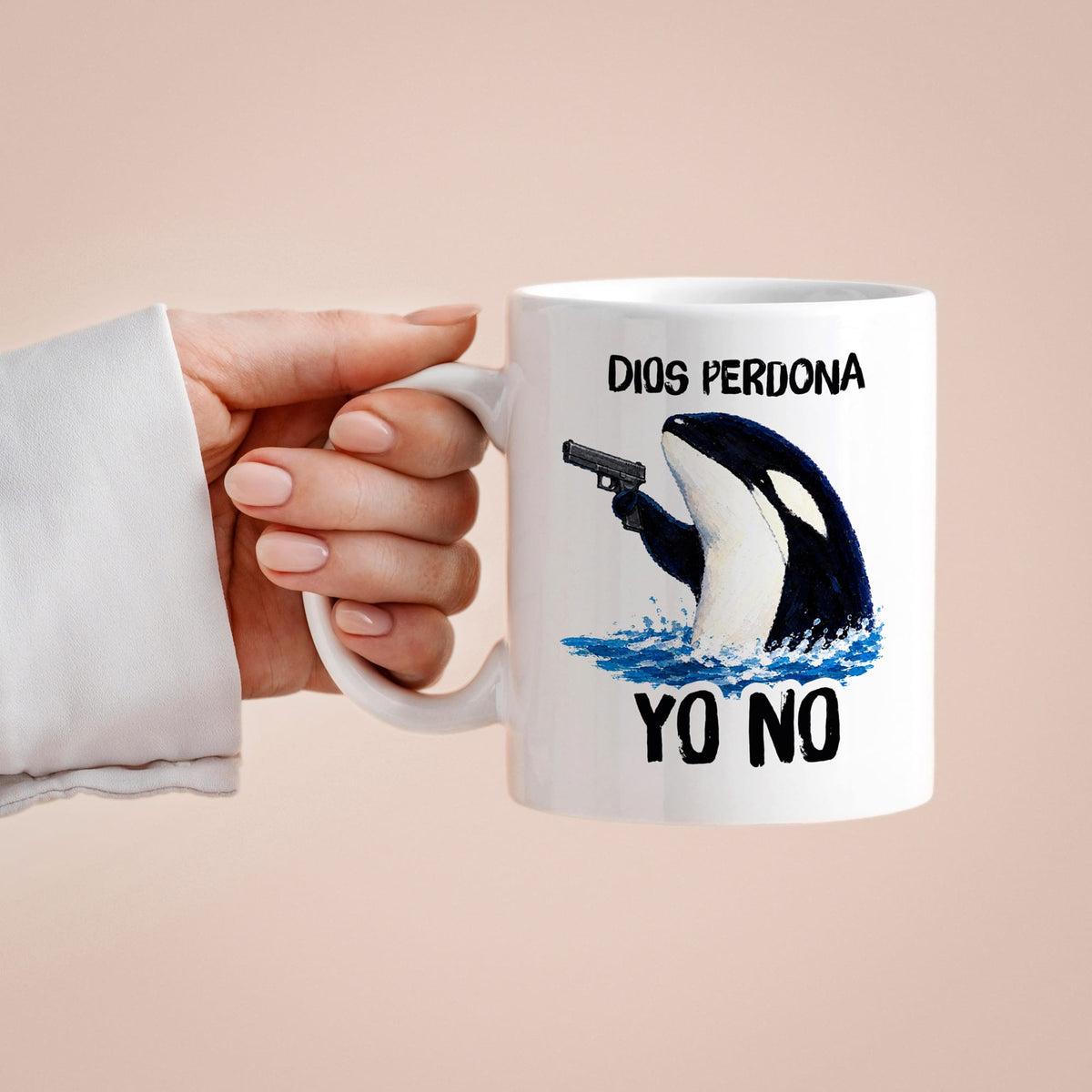 Taza Dios perdona. Yo no