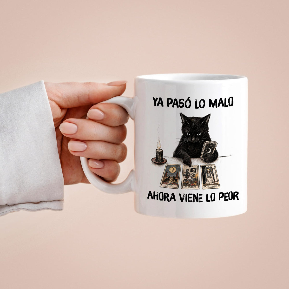 Taza Ya pasó lo malo. Ahora viene lo peor.