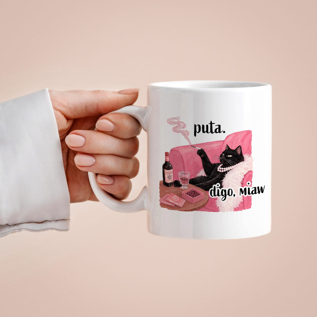 Taza puta. digo, miaw.
