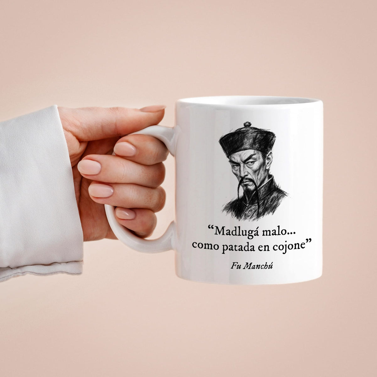 Taza Madlugá malo... como patada en cojone. Fu Manchú