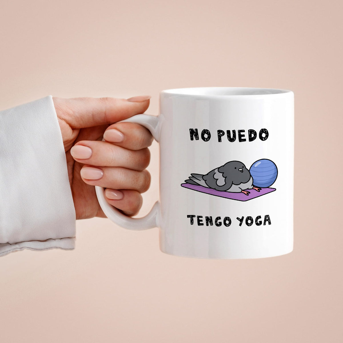 Taza No puedo tengo yoga
