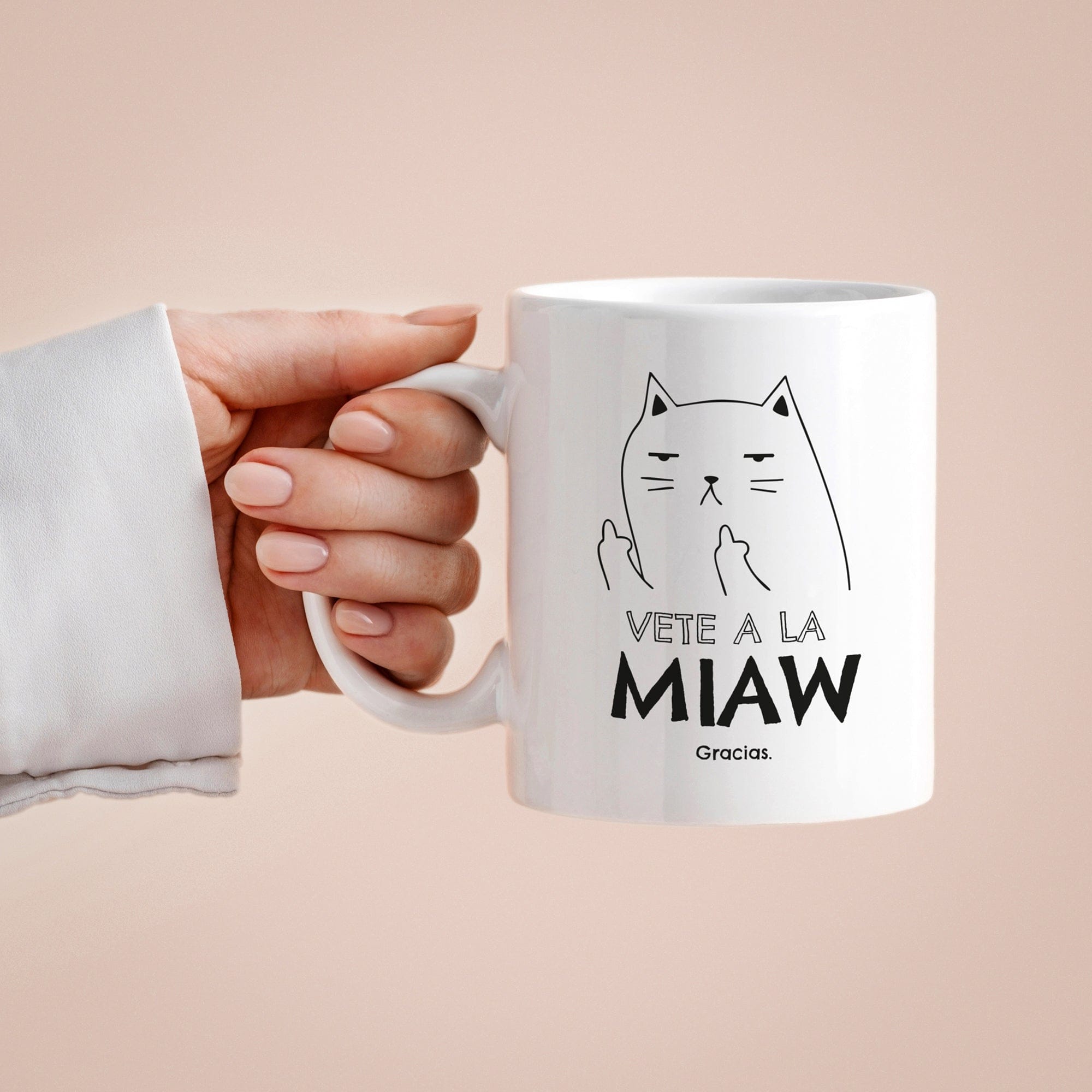 Taza Vete a la miaw
