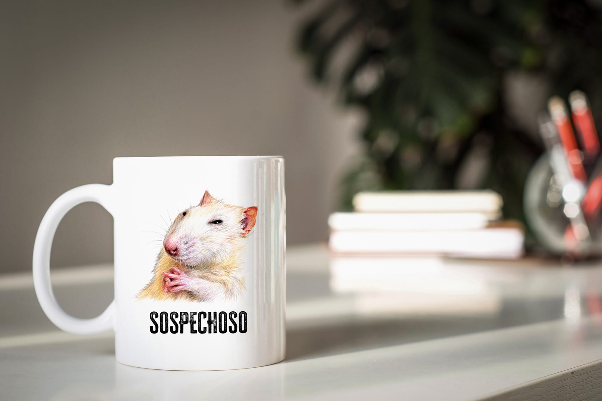 Taza Sospechoso