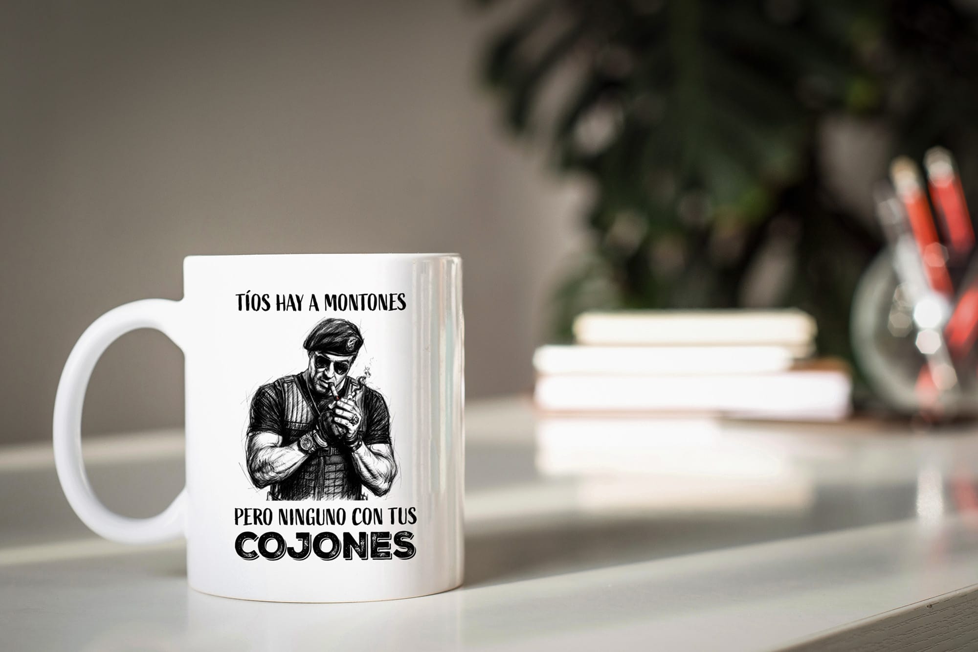 Taza Tíos hay a montones pero ninguno con tus cojones