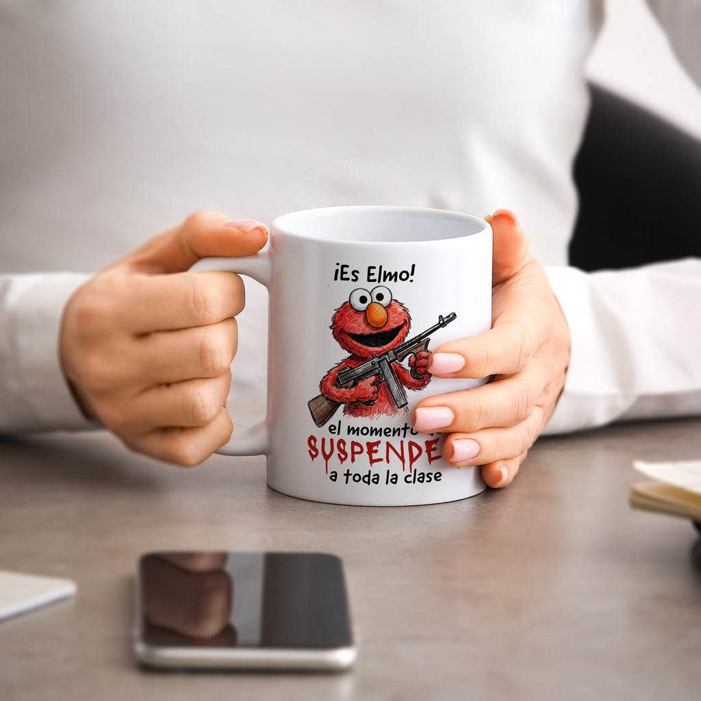 Taza Es Elmo! El momento de suspender a toda la clase