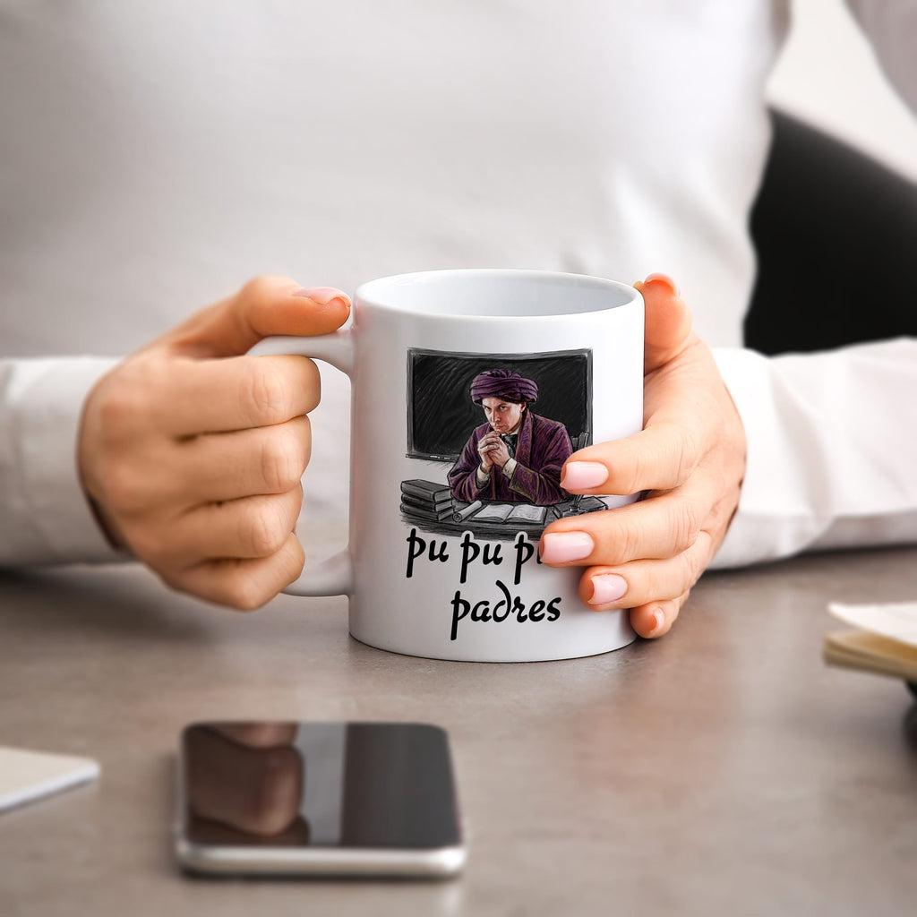 Taza pu pu putos padres