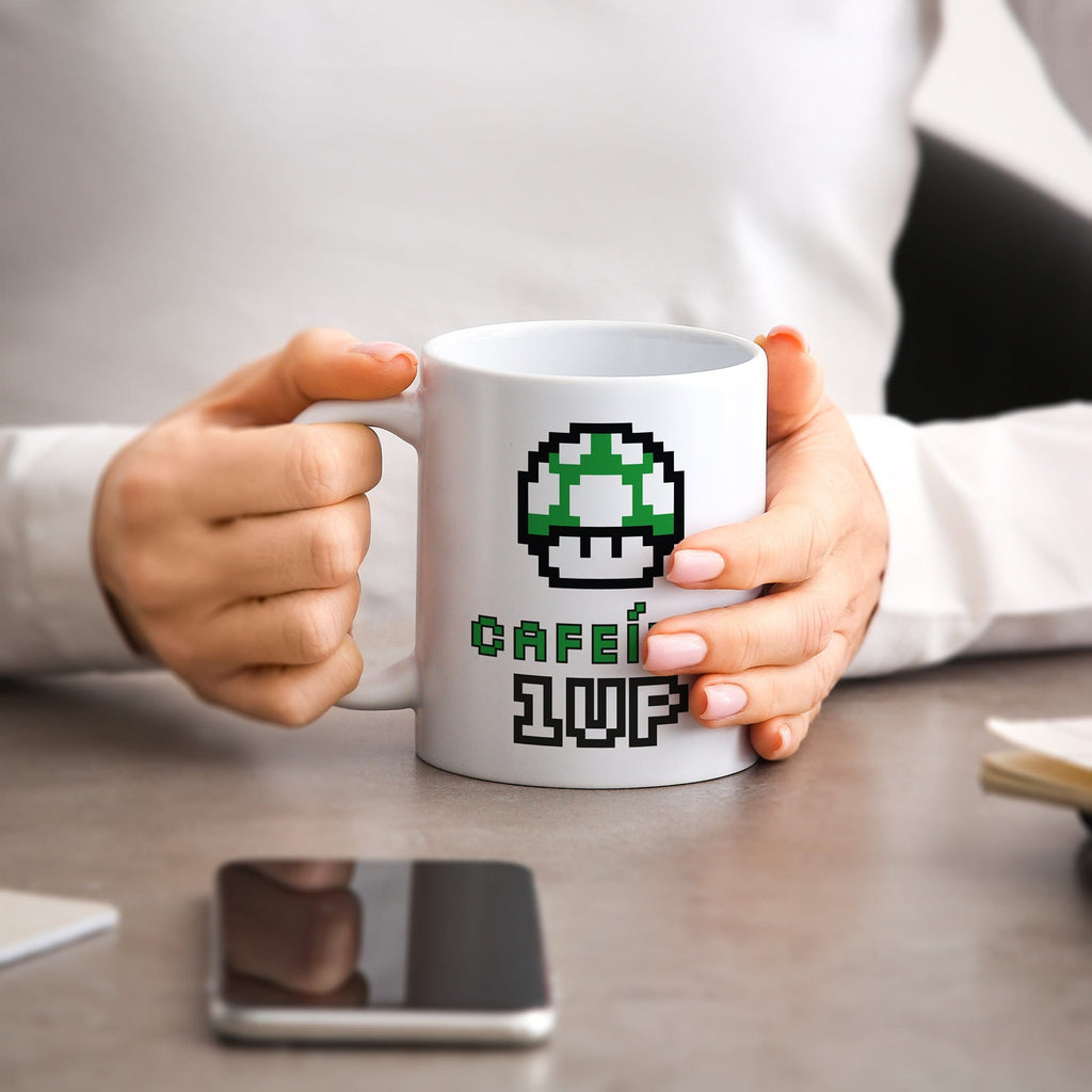 Taza Cafeína 1 UP