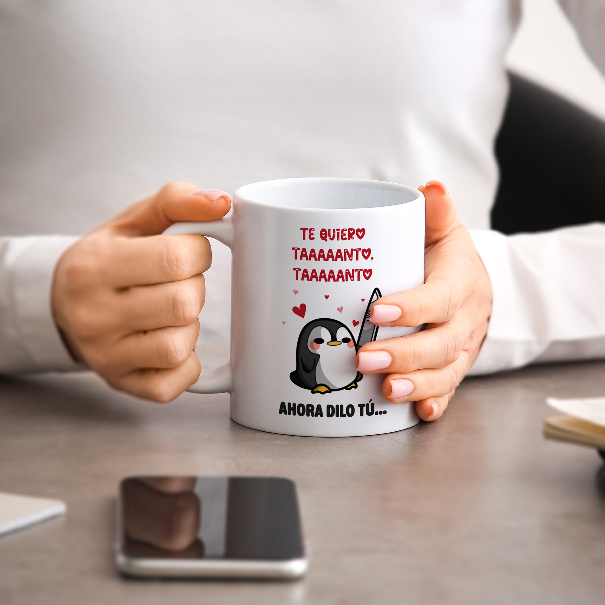Taza Te quiero tanto tanto. Ahora dilo tú.