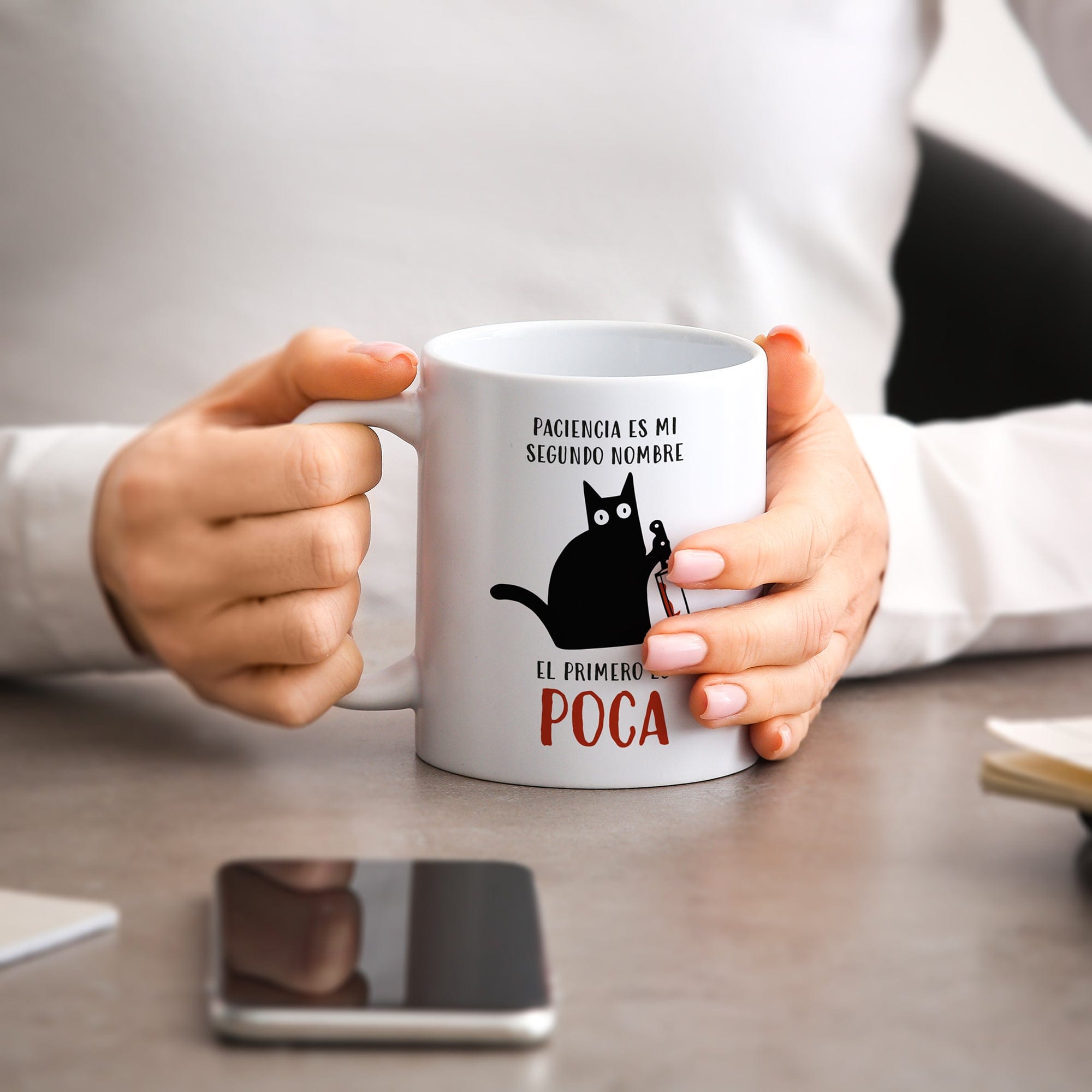 Taza Paciencia es mi segundo nombre