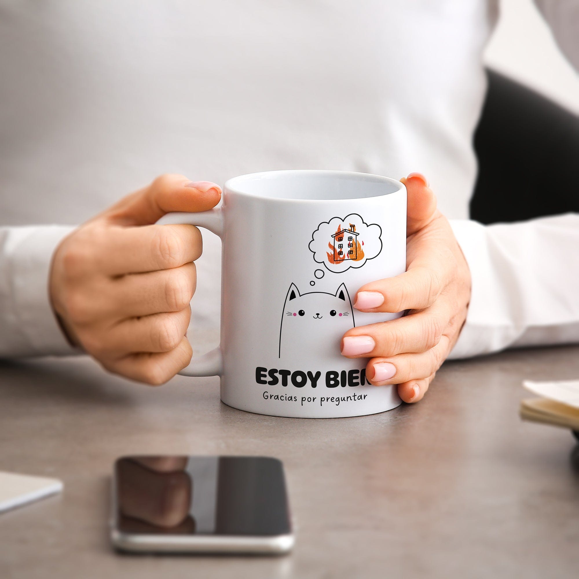 Taza Estoy bien gracias por preguntar