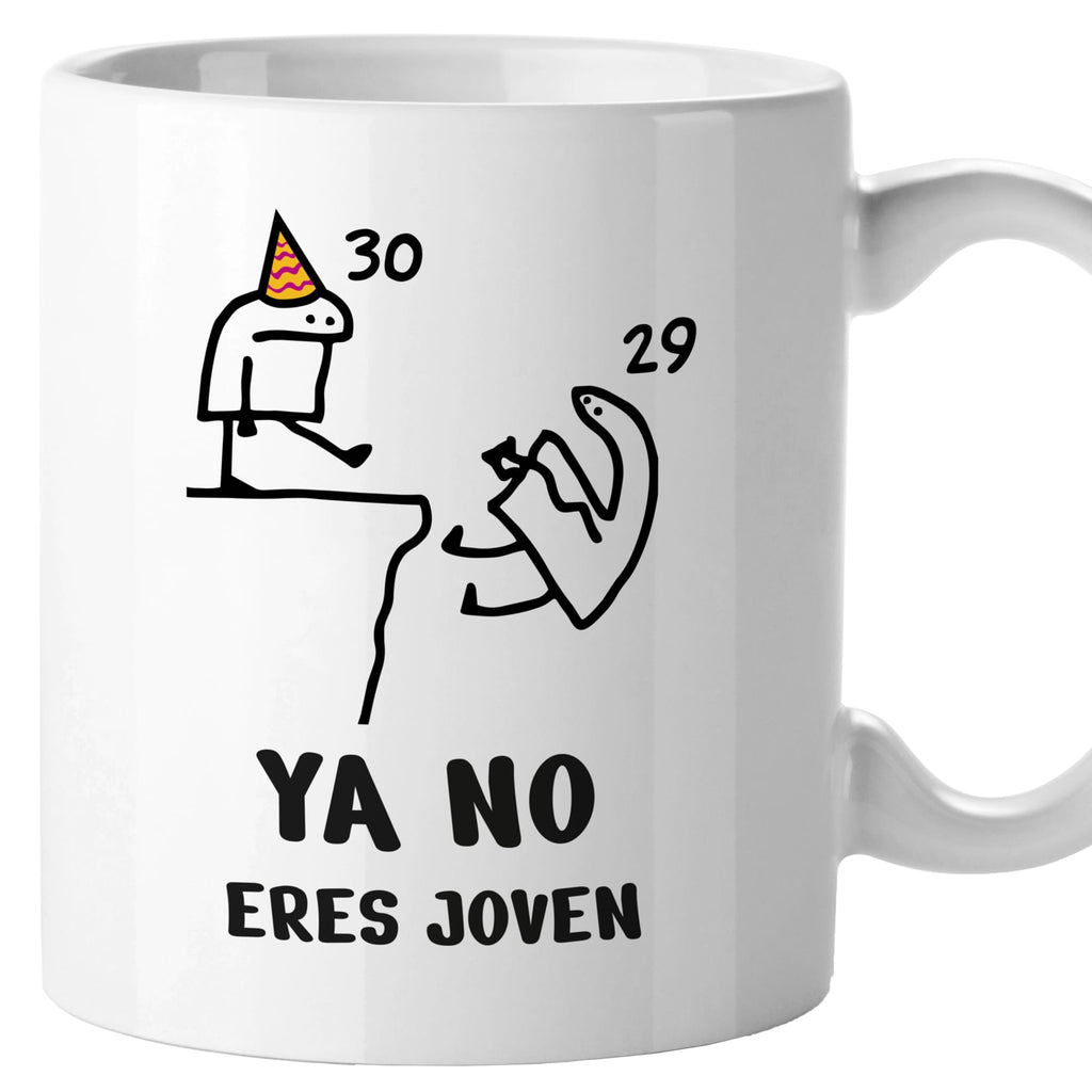 Taza Cumpleaños Ya no eres joven, cambio de década 20-70 años
