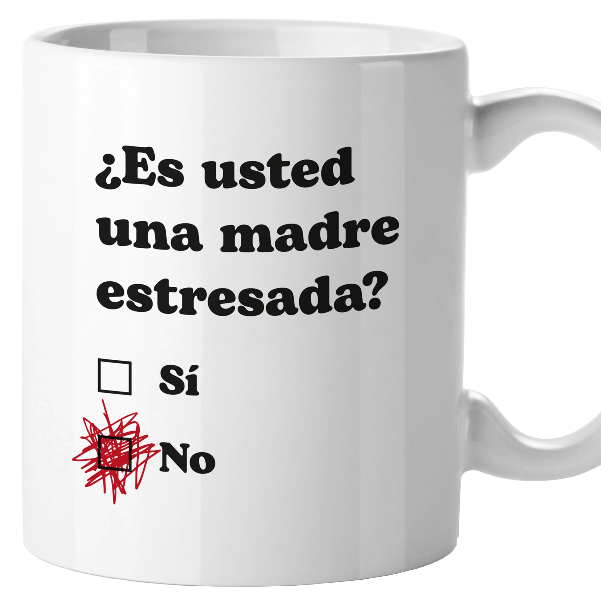 Taza Es usted una madre estresada?