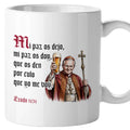 Taza Mi paz os dejo, mi paz os doy, que os den por culo que yo me voy