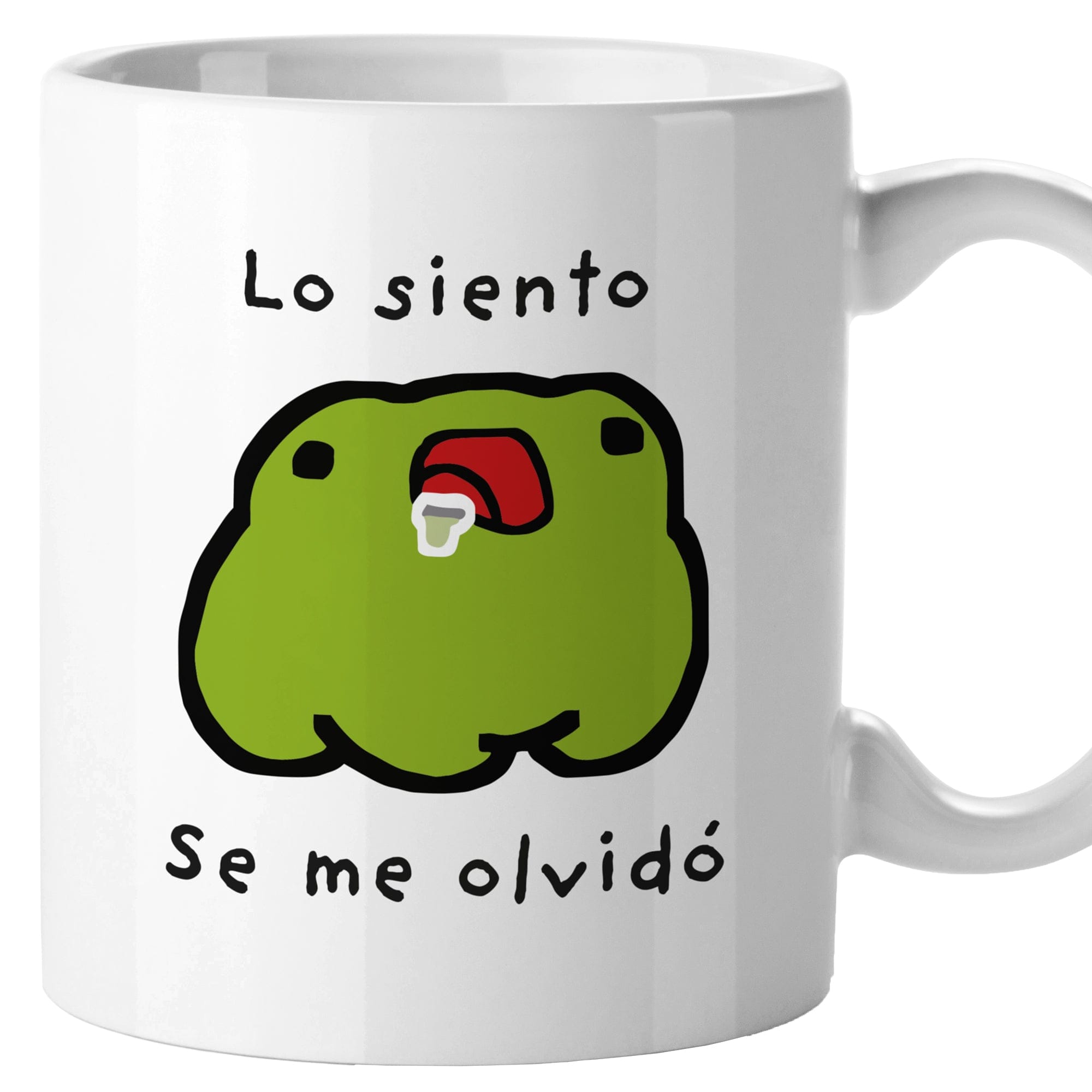 Taza Lo siento, se me olvidó
