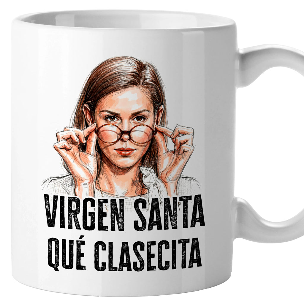 Taza Virgen Santa qué clasecita