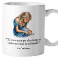 Taza El truco para que el príncipe se vuelva azul está en asfixiarlo. La Cenicienta
