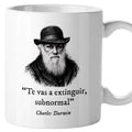 Taza Te vas a extinguir, subnormal. Darwin