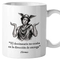 Taza El destinatario no estaba en la dirección de entrega. Hermes