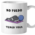 Taza No puedo tengo yoga