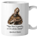 Taza Que Dios te guarde, y se le olvide dónde. Agustín de Hipona