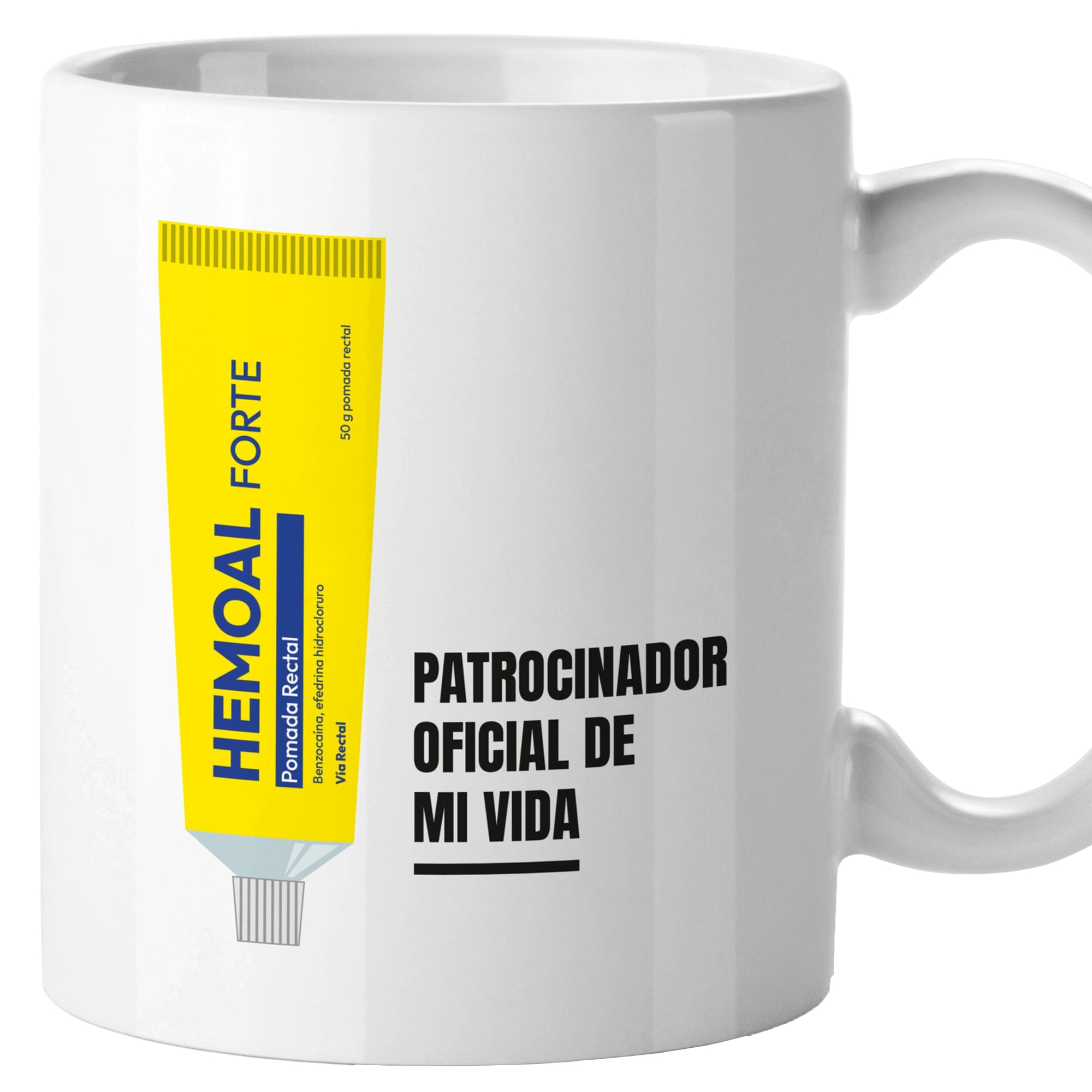 Taza Hemoal patrocinador de mi vida