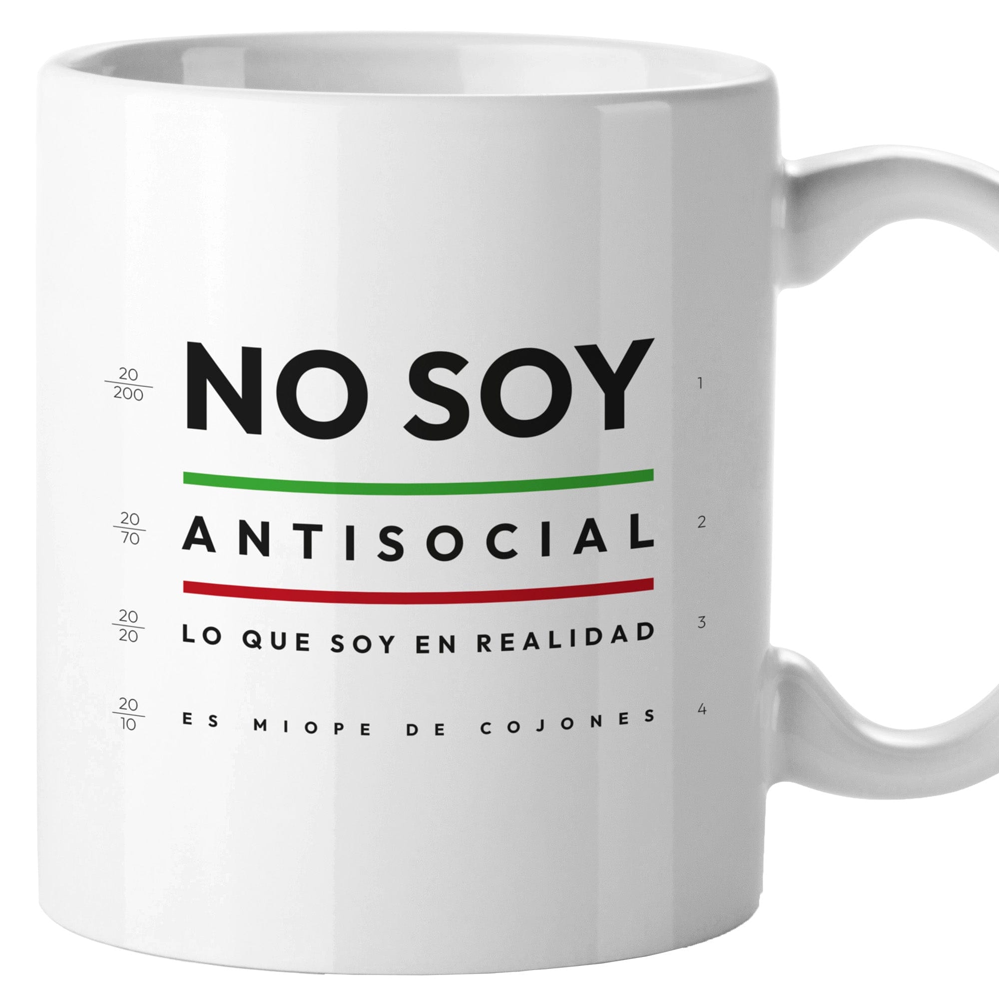 Taza No soy antisocial