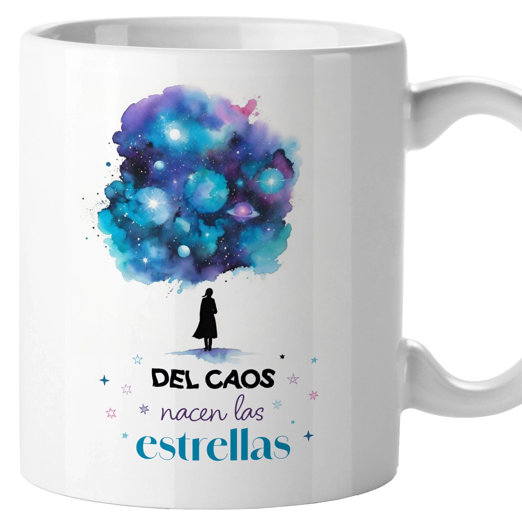 Taza Del caos nacen las estrellas