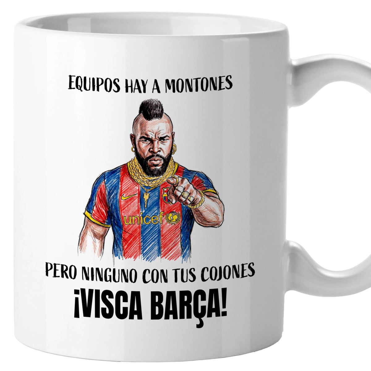 Taza Equipos hay a montones, pero ninguno con tus cojones