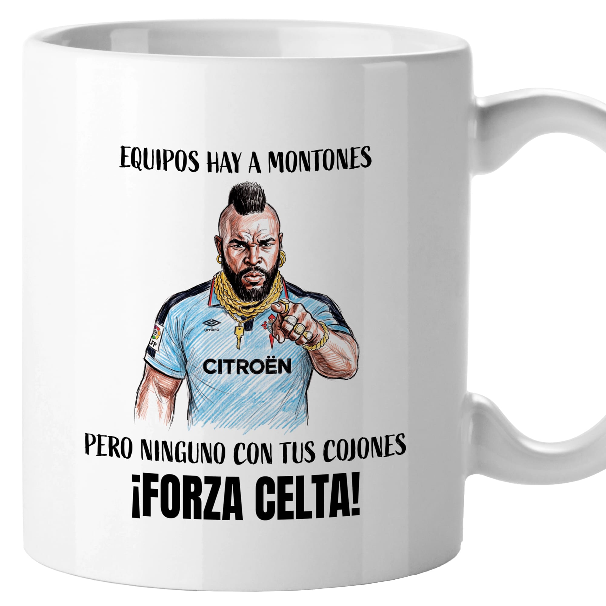 Taza Equipos hay a montones, pero ninguno con tus cojones