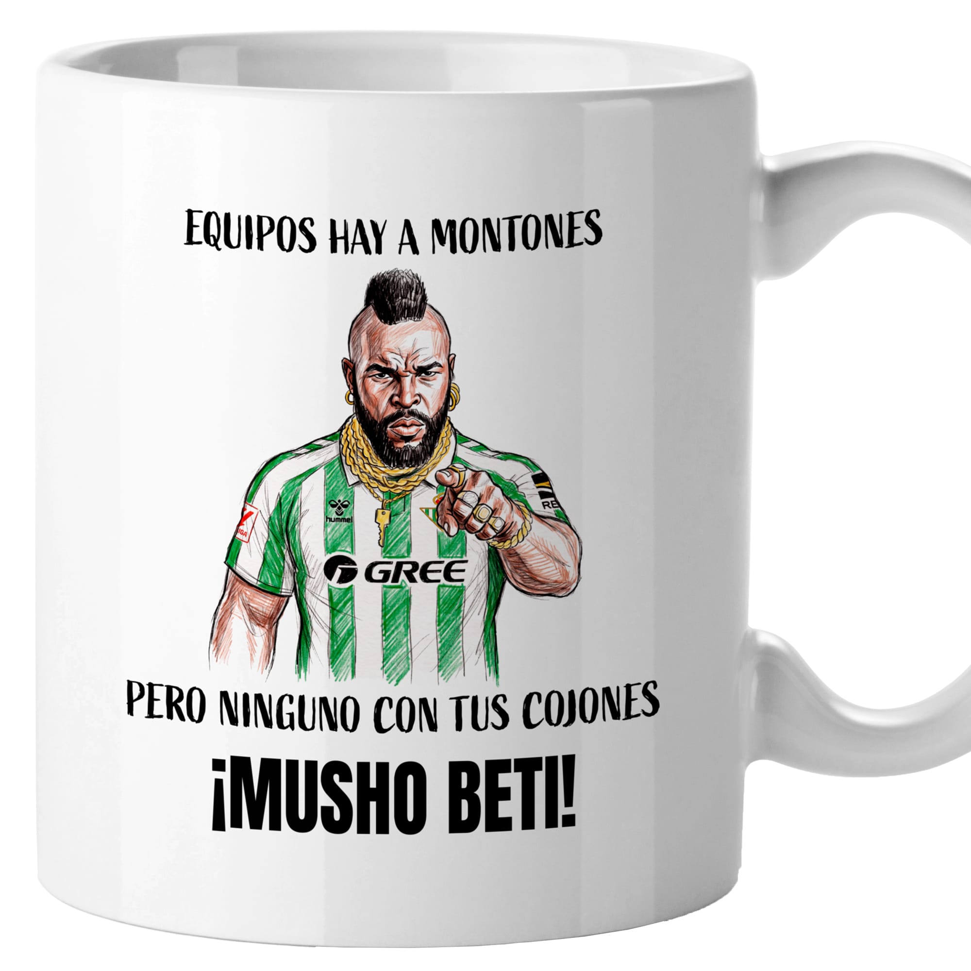 Taza Equipos hay a montones, pero ninguno con tus cojones