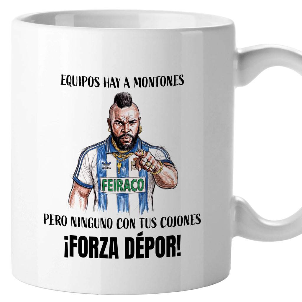 Taza Equipos hay a montones, pero ninguno con tus cojones