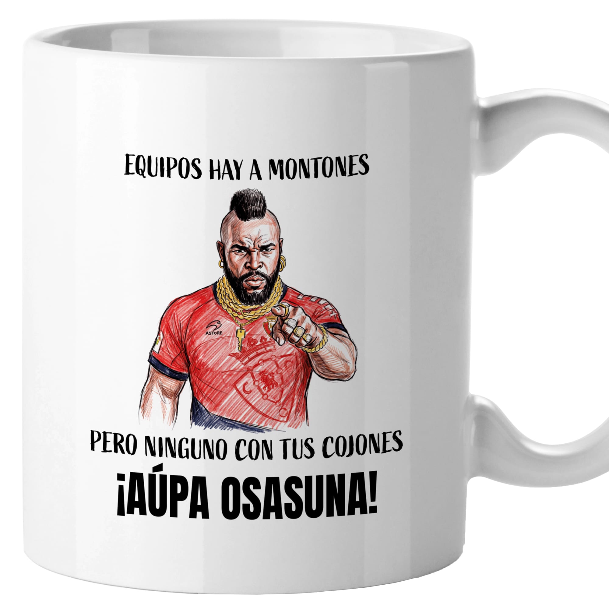 Taza Equipos hay a montones, pero ninguno con tus cojones