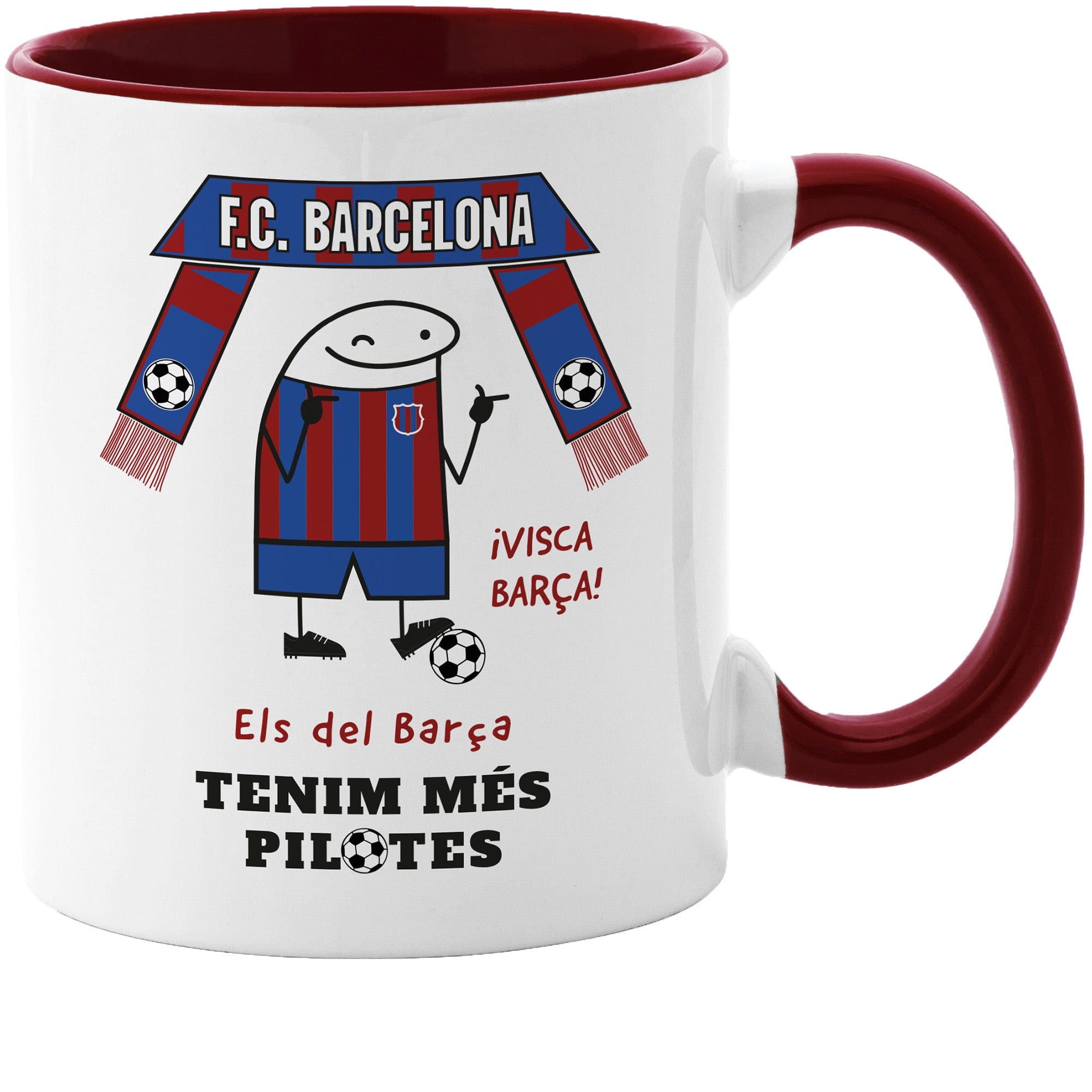 Taza FC Barcelona - Els del Barça tenim més pilotes