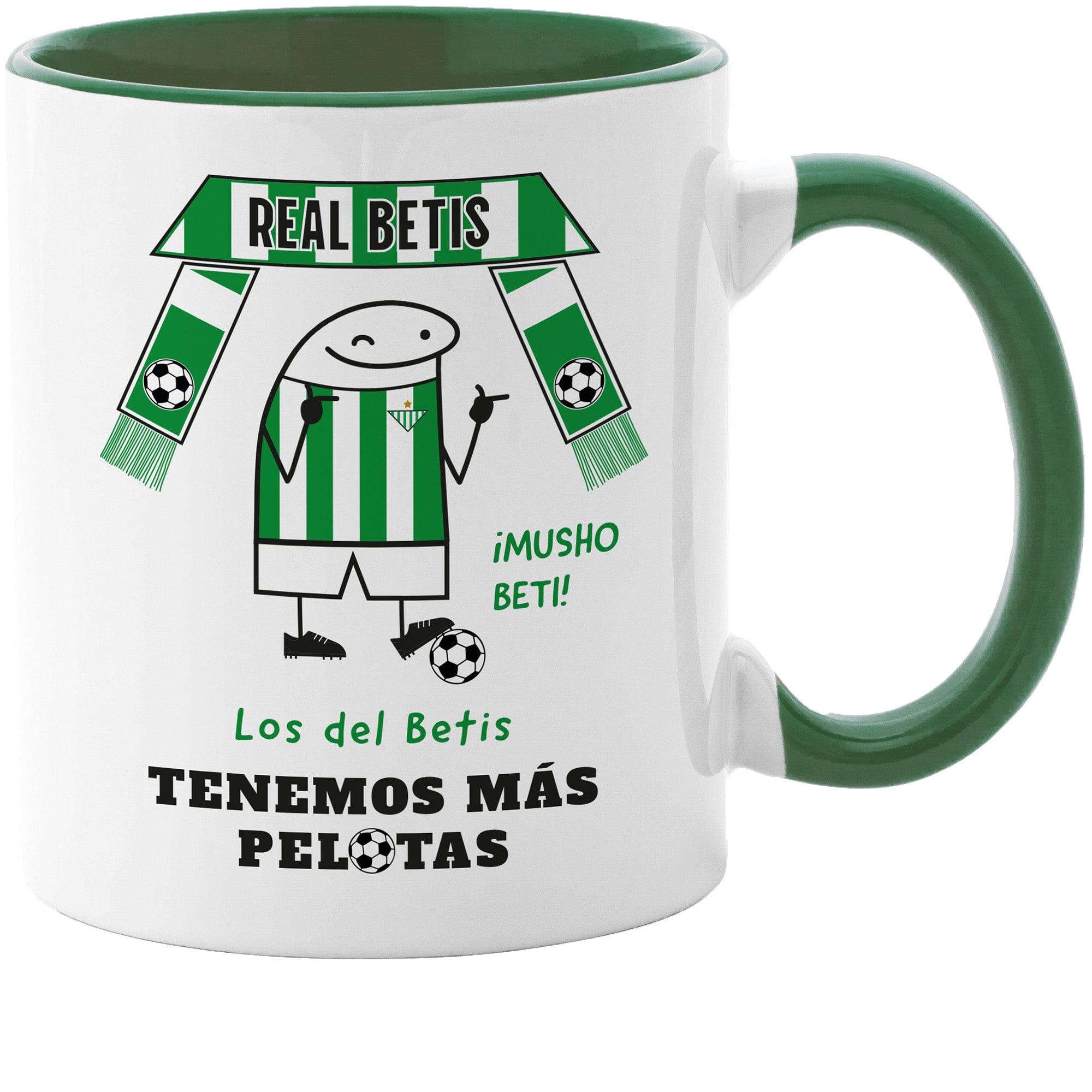 Taza Betis - Los del Betis tenemos más pelotas