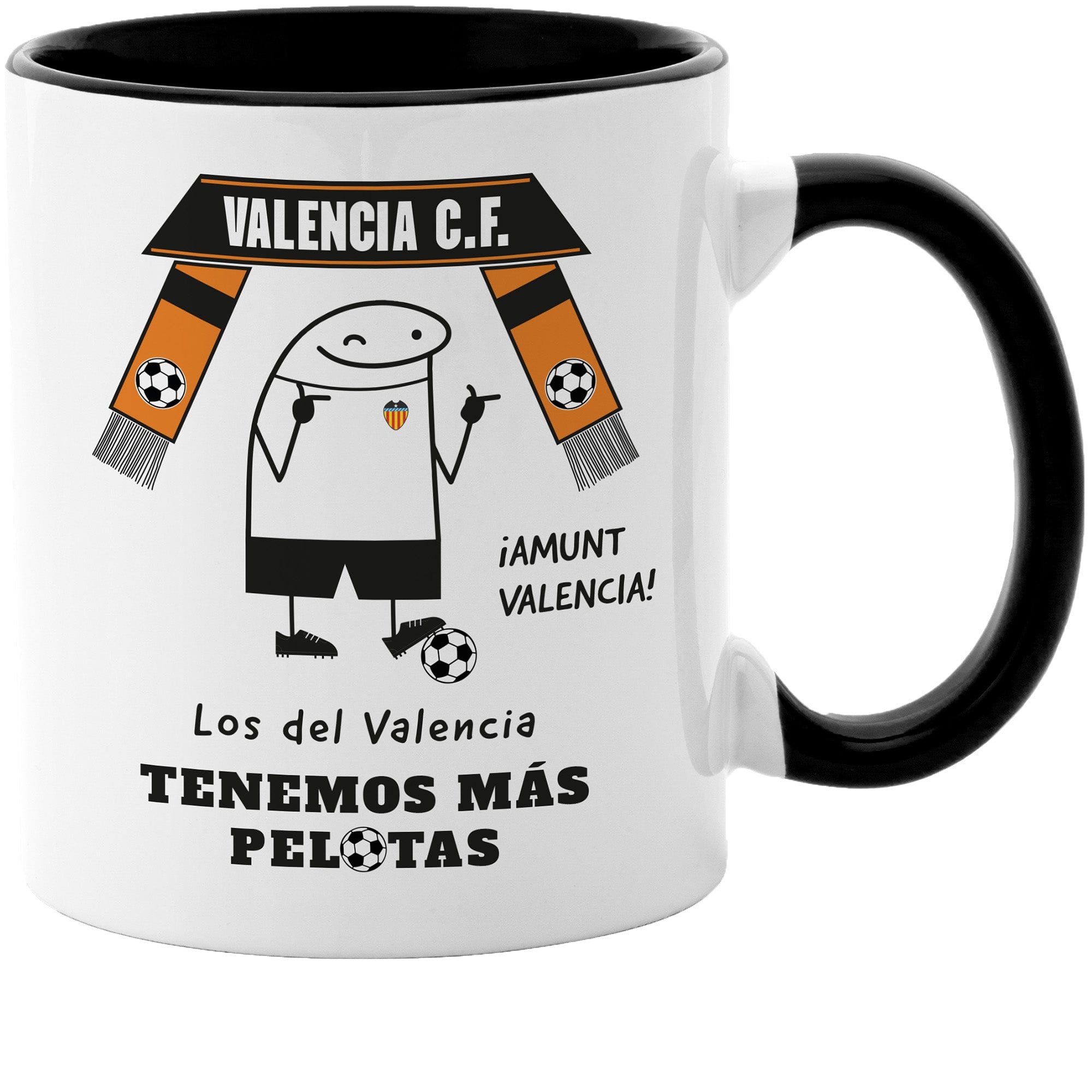 Taza Valencia CF - Los del Valencia tenemos más pelotas
