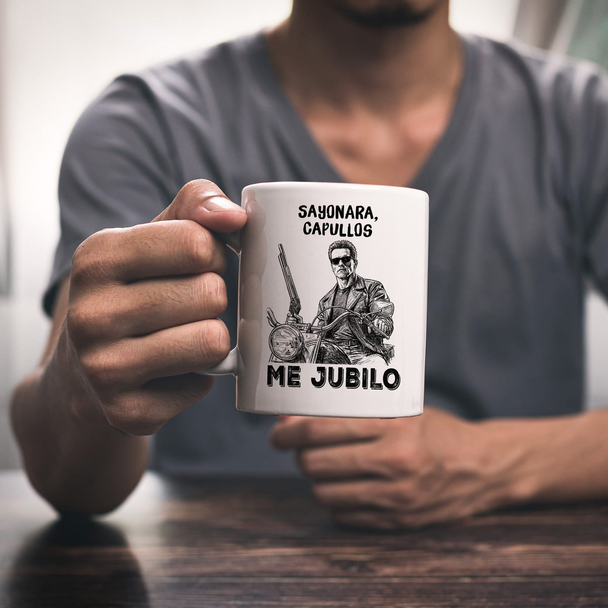 Taza Sayonara, capullos. Me jubilo