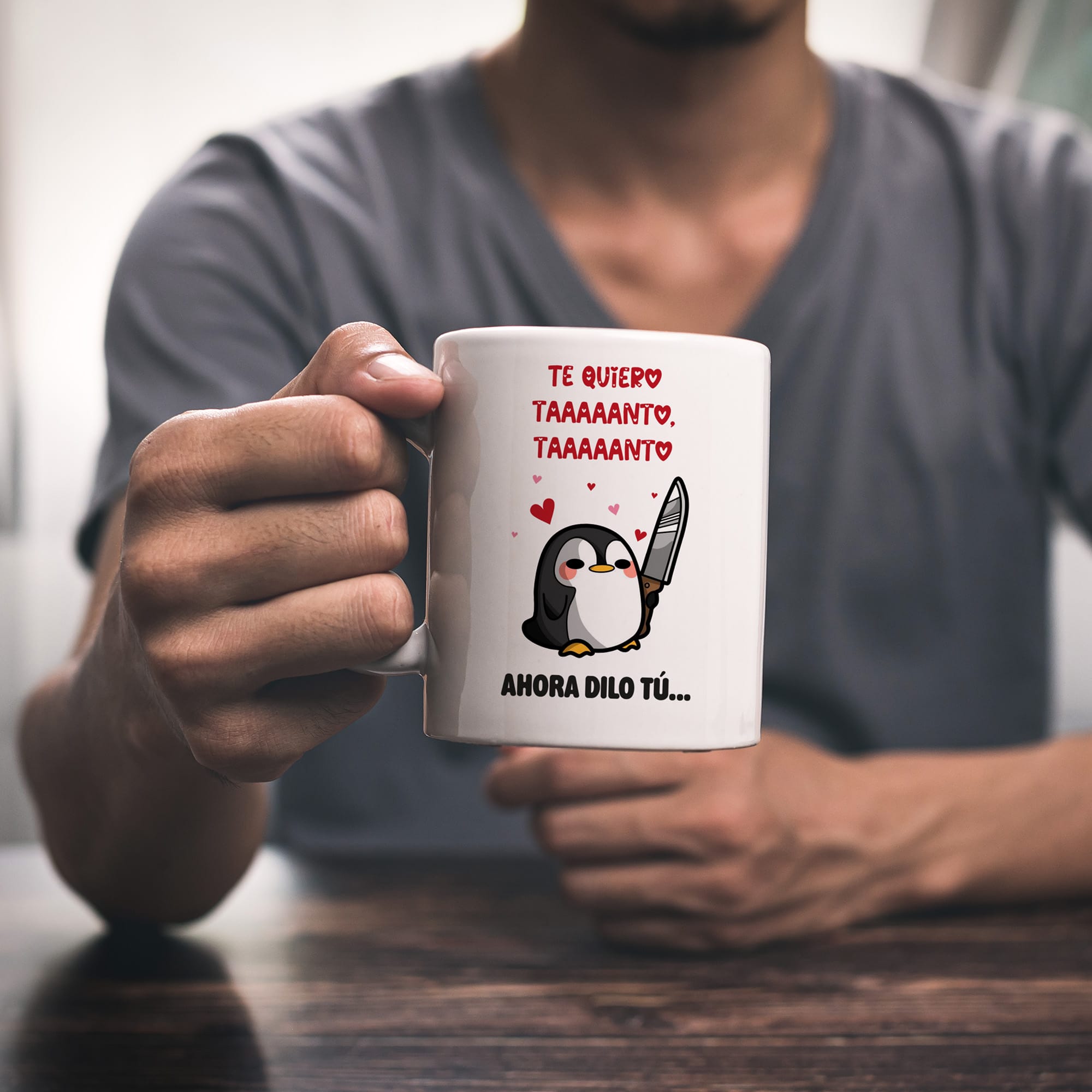 Taza Te quiero tanto tanto. Ahora dilo tú.