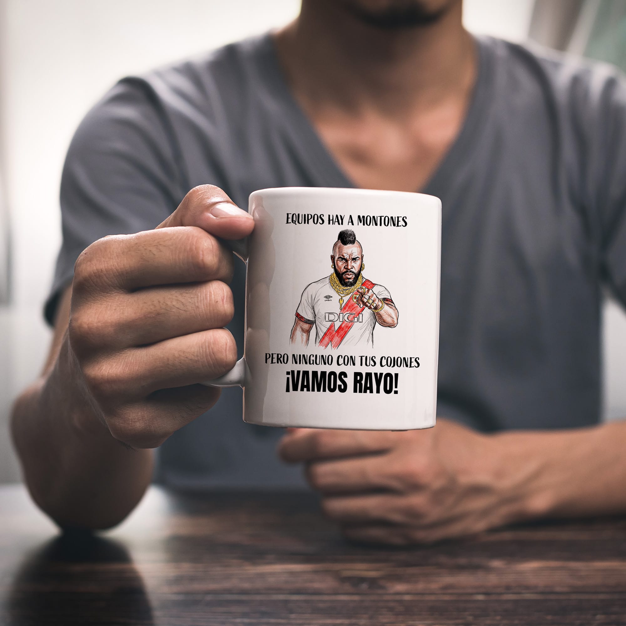 Taza Equipos hay a montones, pero ninguno con tus cojones