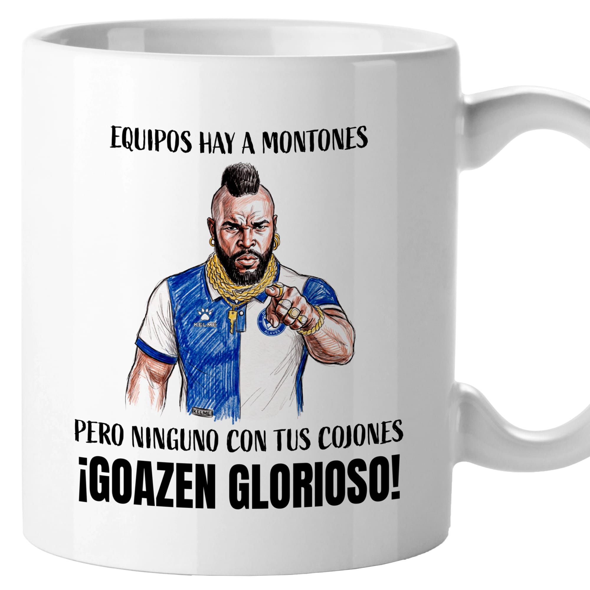 Taza Equipos hay a montones, pero ninguno con tus cojones