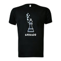 camiseta ajedrez rey ahogado