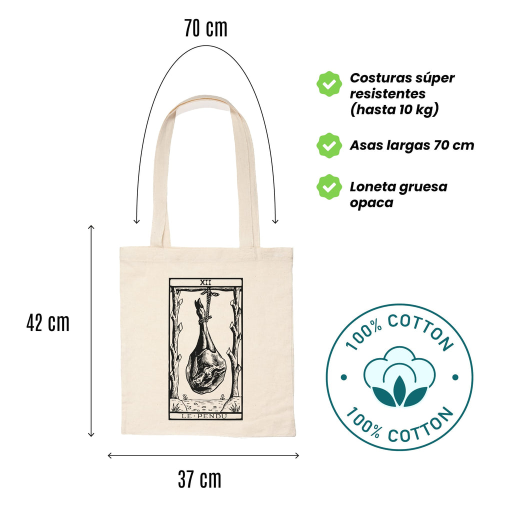 Tote bag Le pendu