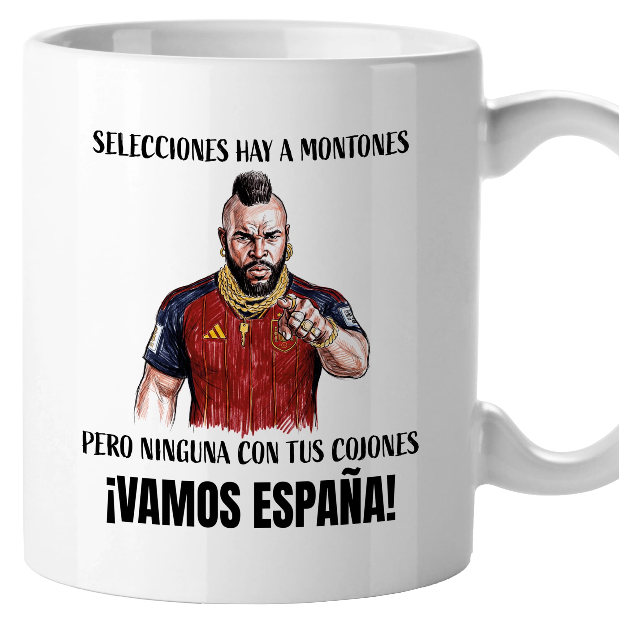Taza Equipos hay a montones, pero ninguno con tus cojones