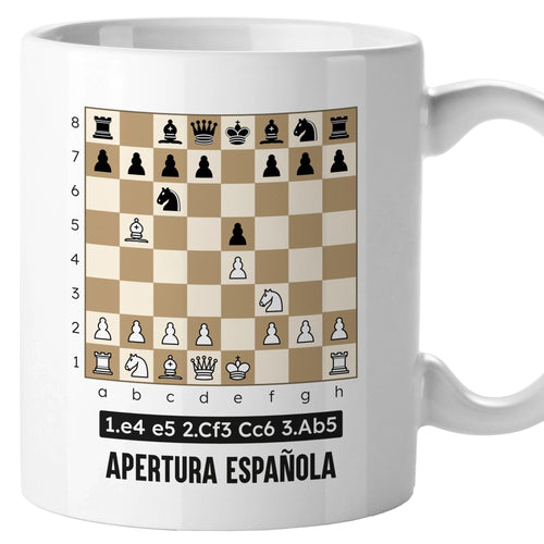 Taza aperturas de ajedrez