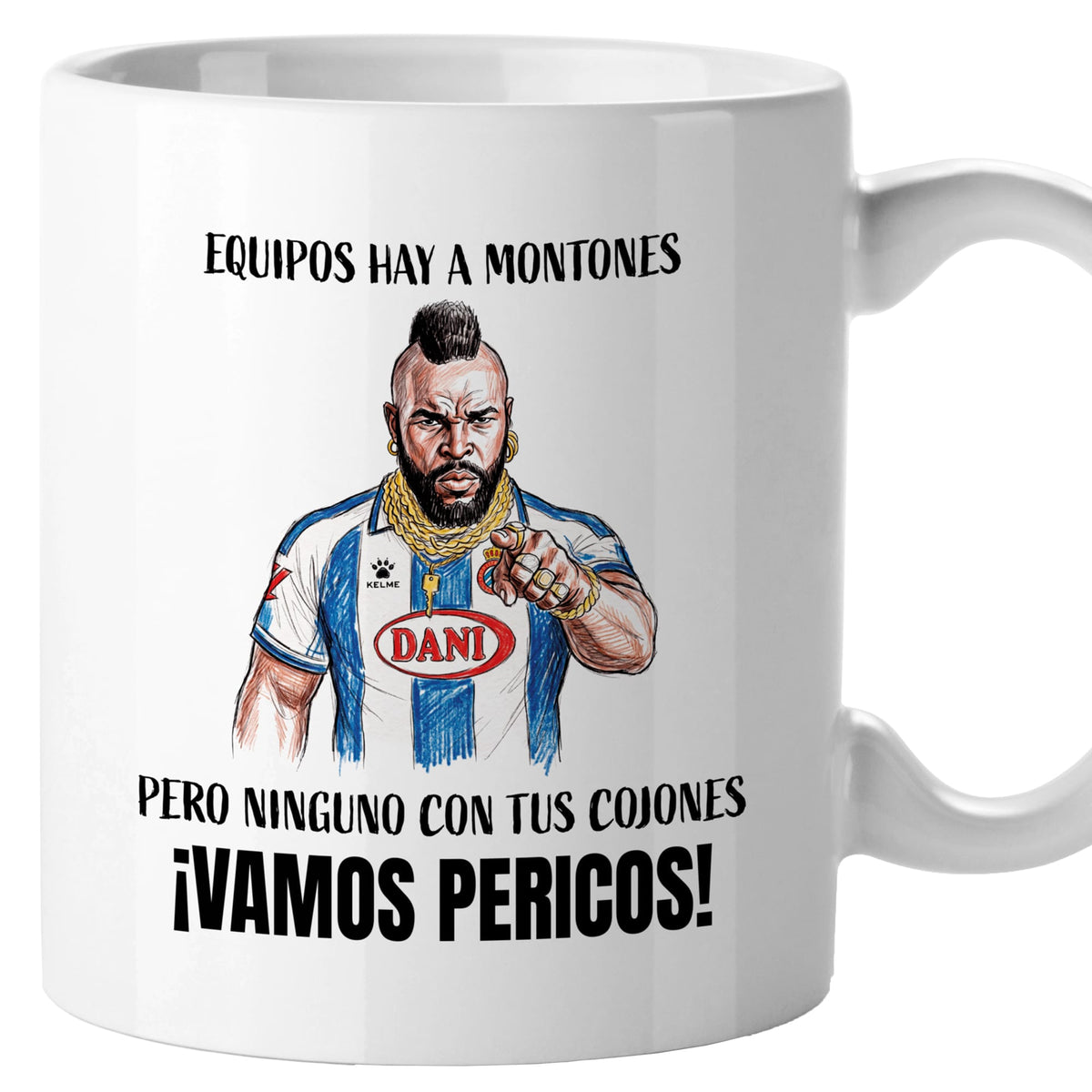 Taza Equipos hay a montones, pero ninguno con tus cojones