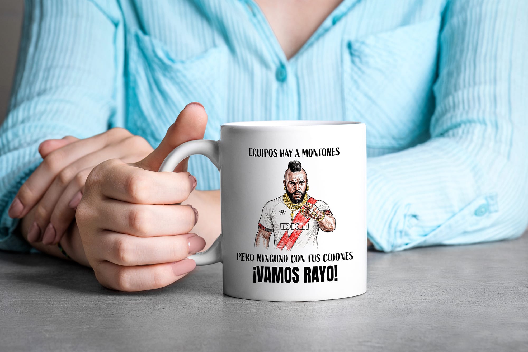 Taza Equipos hay a montones, pero ninguno con tus cojones