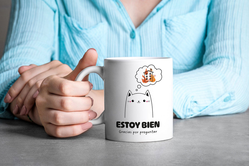 Taza Estoy bien gracias por preguntar