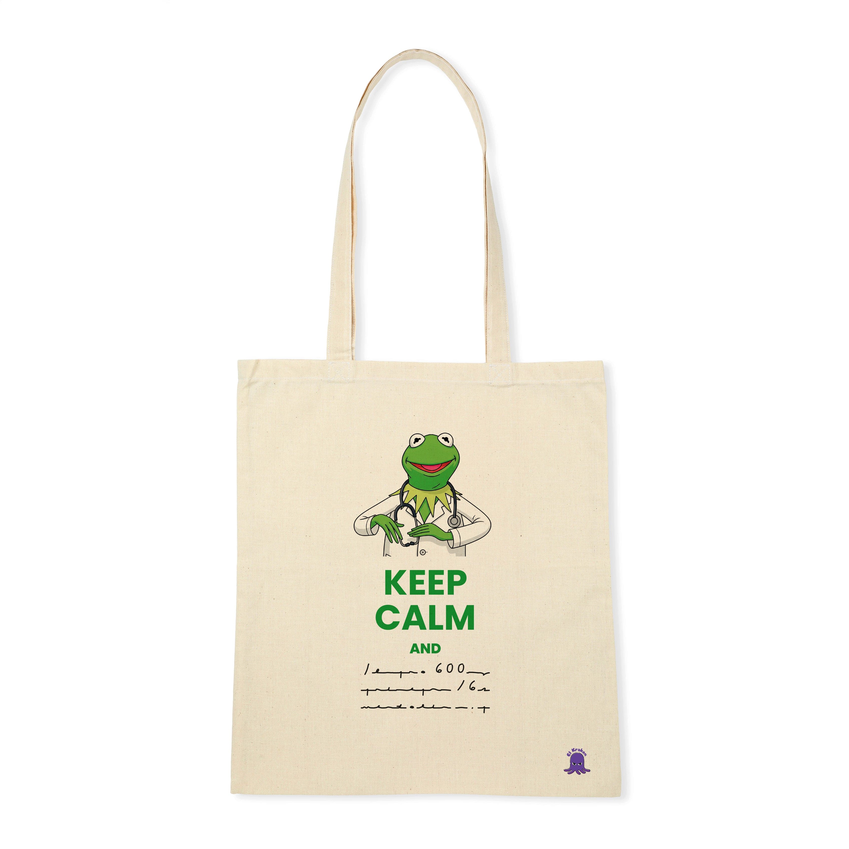 Tote bag Keep calm and [prescripción ilegible]