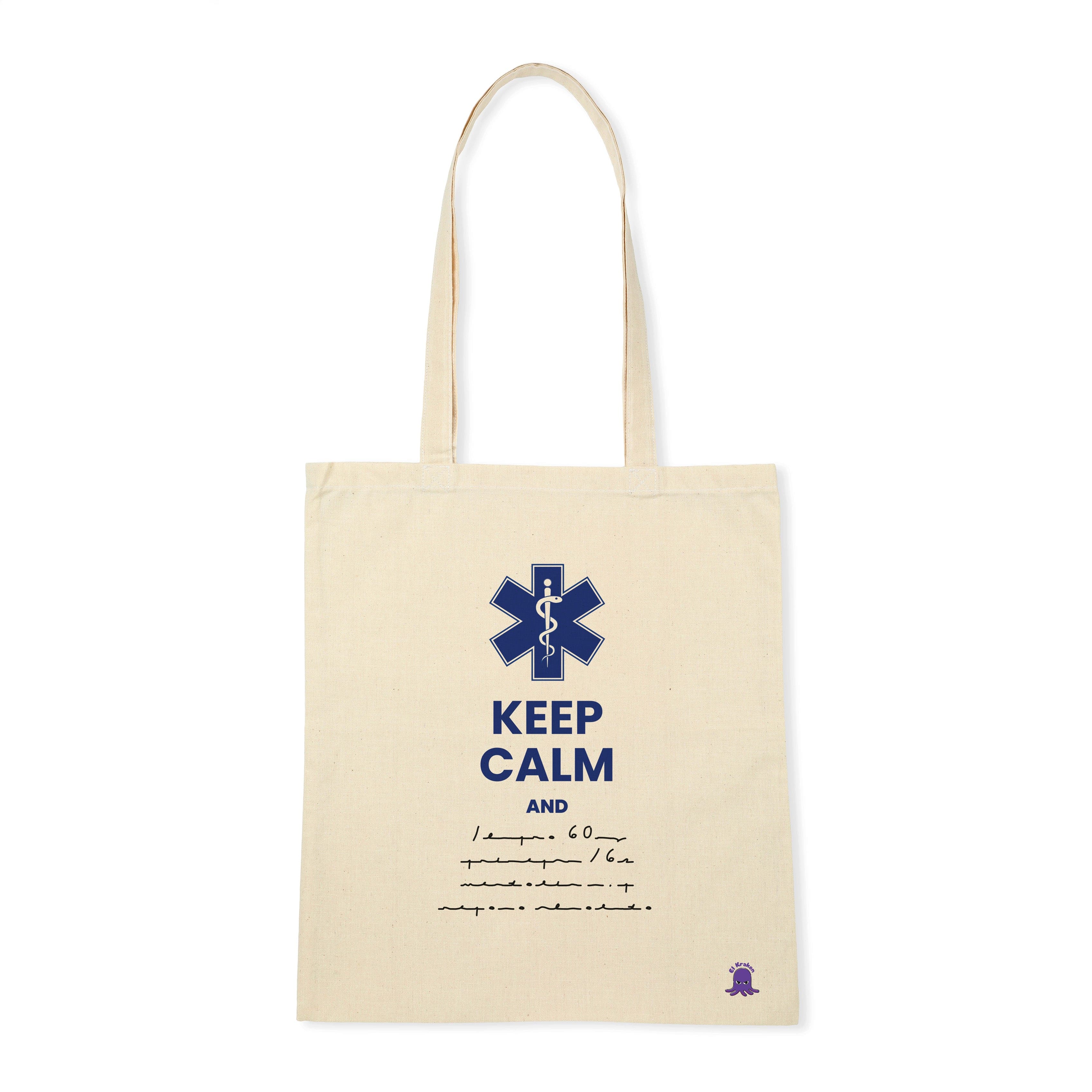 Tote bag Keep calm and [prescripción ilegible]