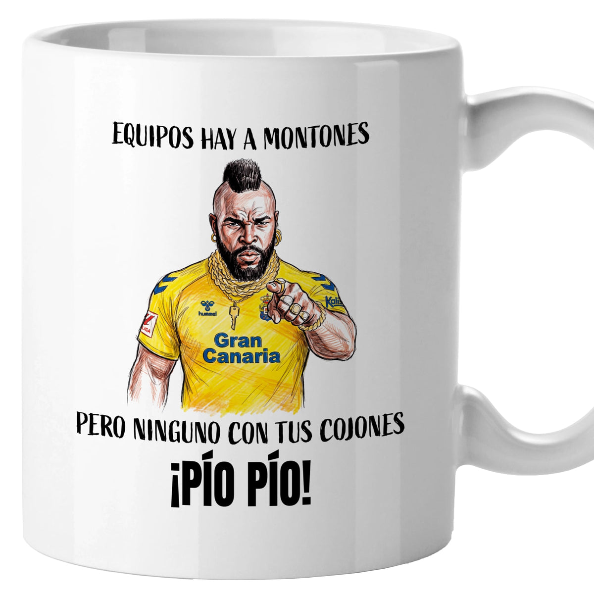 Taza Equipos hay a montones, pero ninguno con tus cojones