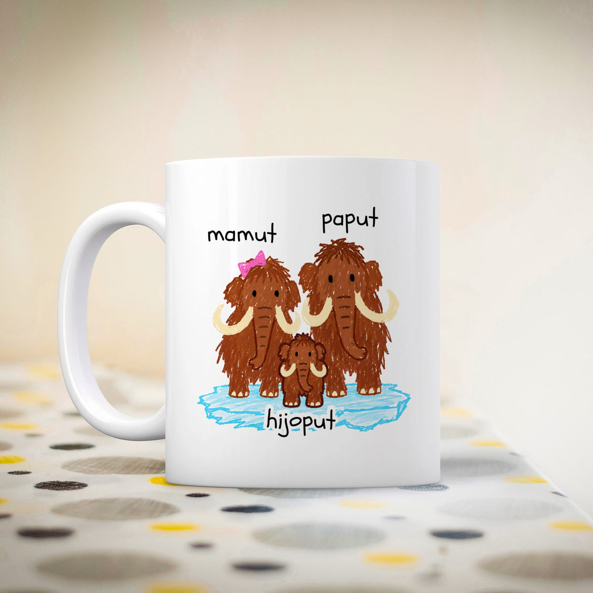 Taza Mamut, paput, hijoput